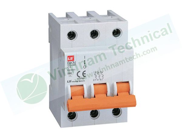 Aptomat MCB loại tép BKN 3P